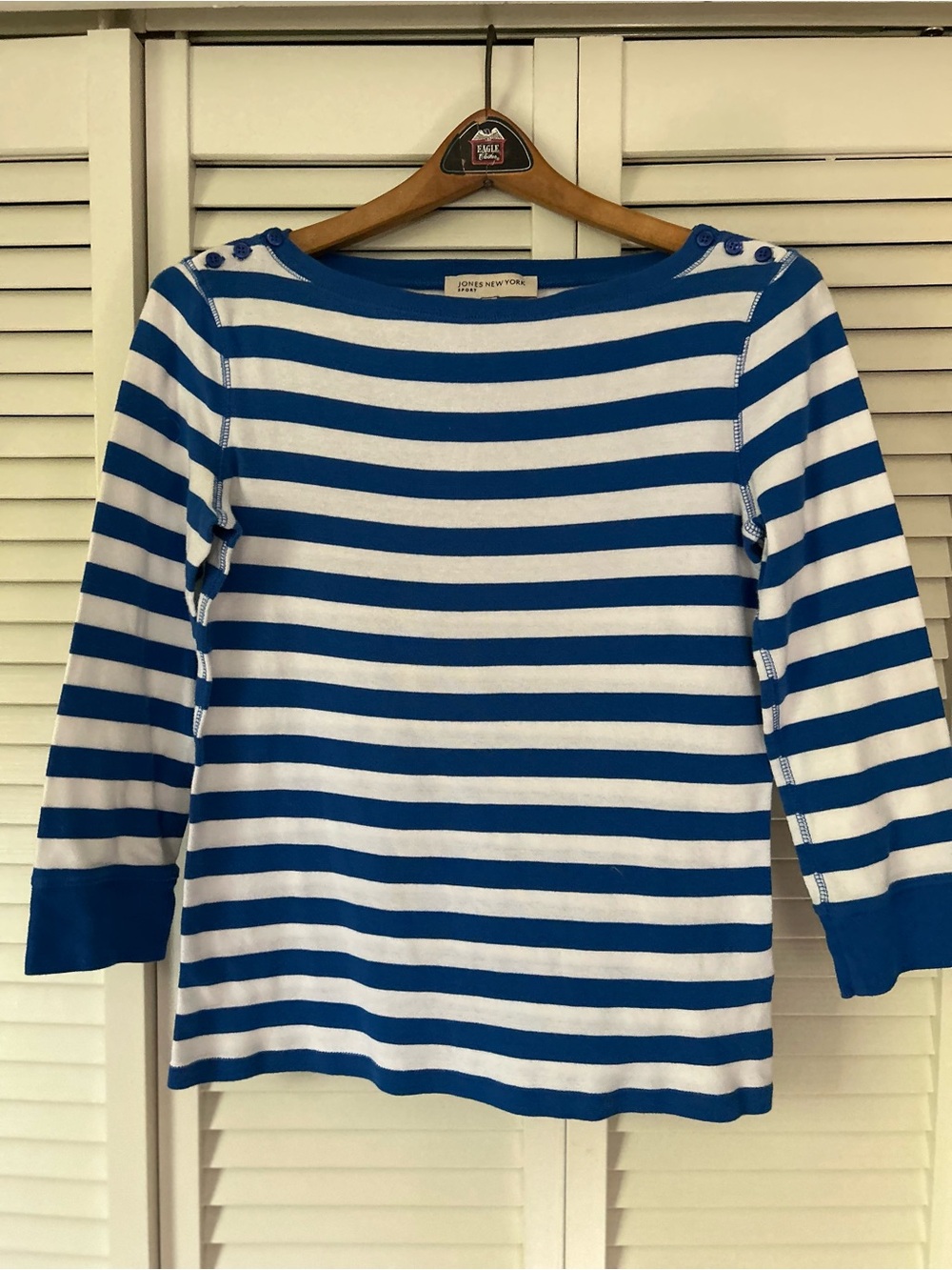 Jones of New York Sport Summer 100% cotton Knit  Shirt.